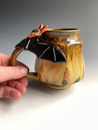 Ceramic bat mug