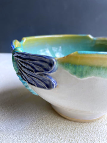 bowl DF1 with dragonflies