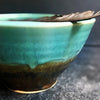 Noodle serving bowl Turquoise and Red Earth 7 cup